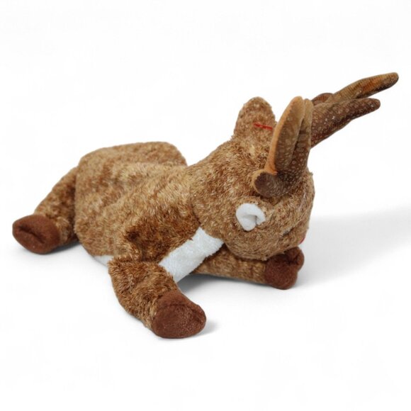 Ty Beanie Baby Roxie The Reindeer Plush Toy Red Nose 7.5" MWMT 2000 Collectible - Picture 4 of 6
